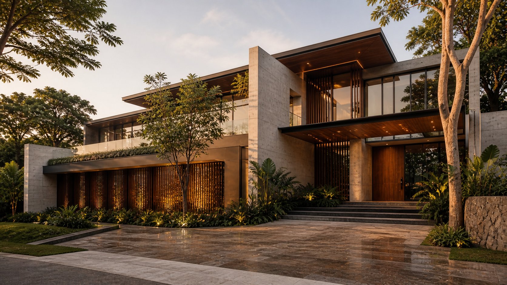 Residencia contemporánea Zona 14 Guatemala — Constructora García INCORE